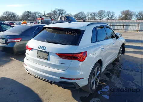 2021 Audi Q3 Premium Plus 45 Tfsi S Line Quattro Tiptronic из США, поврежденный, VIN WA1EECF34M1082092